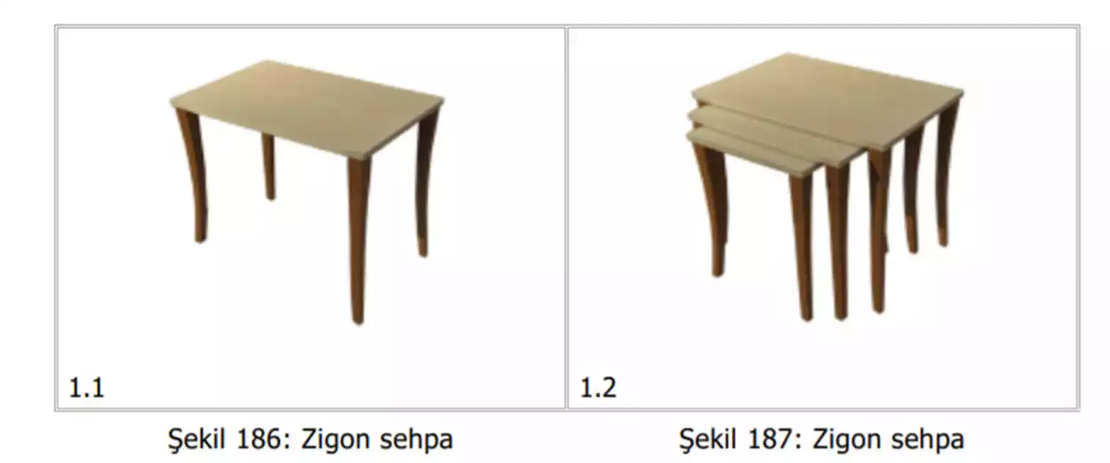 mobilya tasarım başvuru örnekleri-Kartal patent