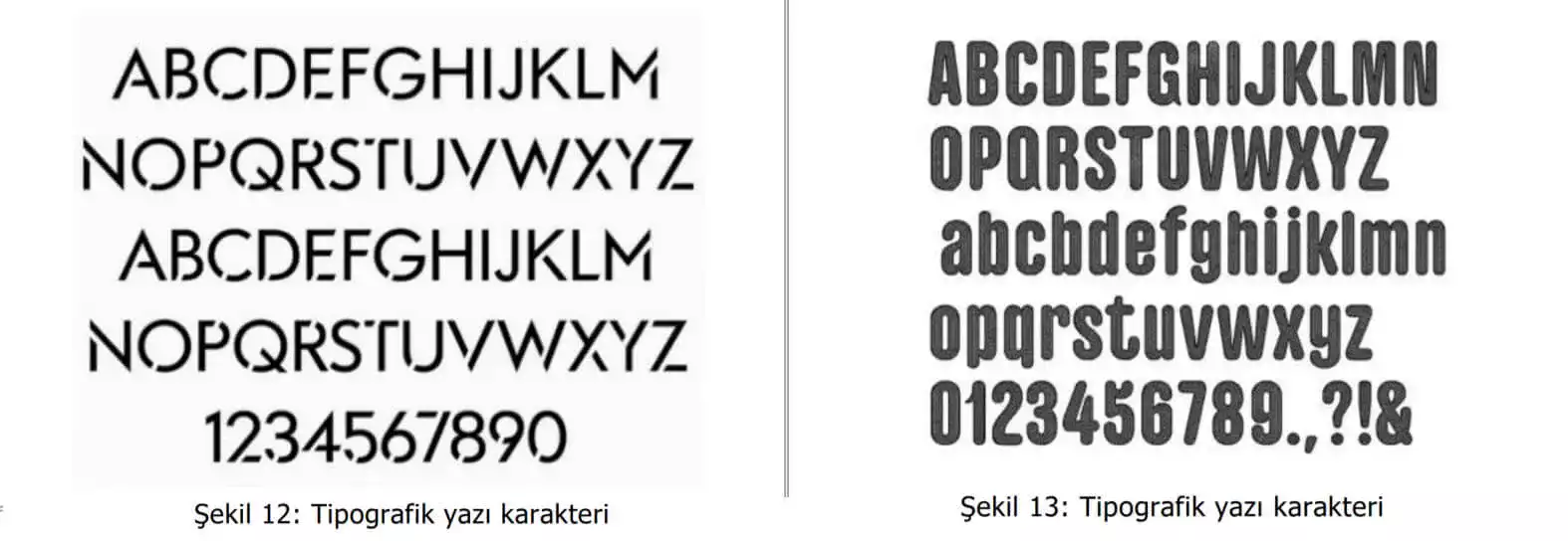 tipografik yazı karakter örnekleri-Kartal patent